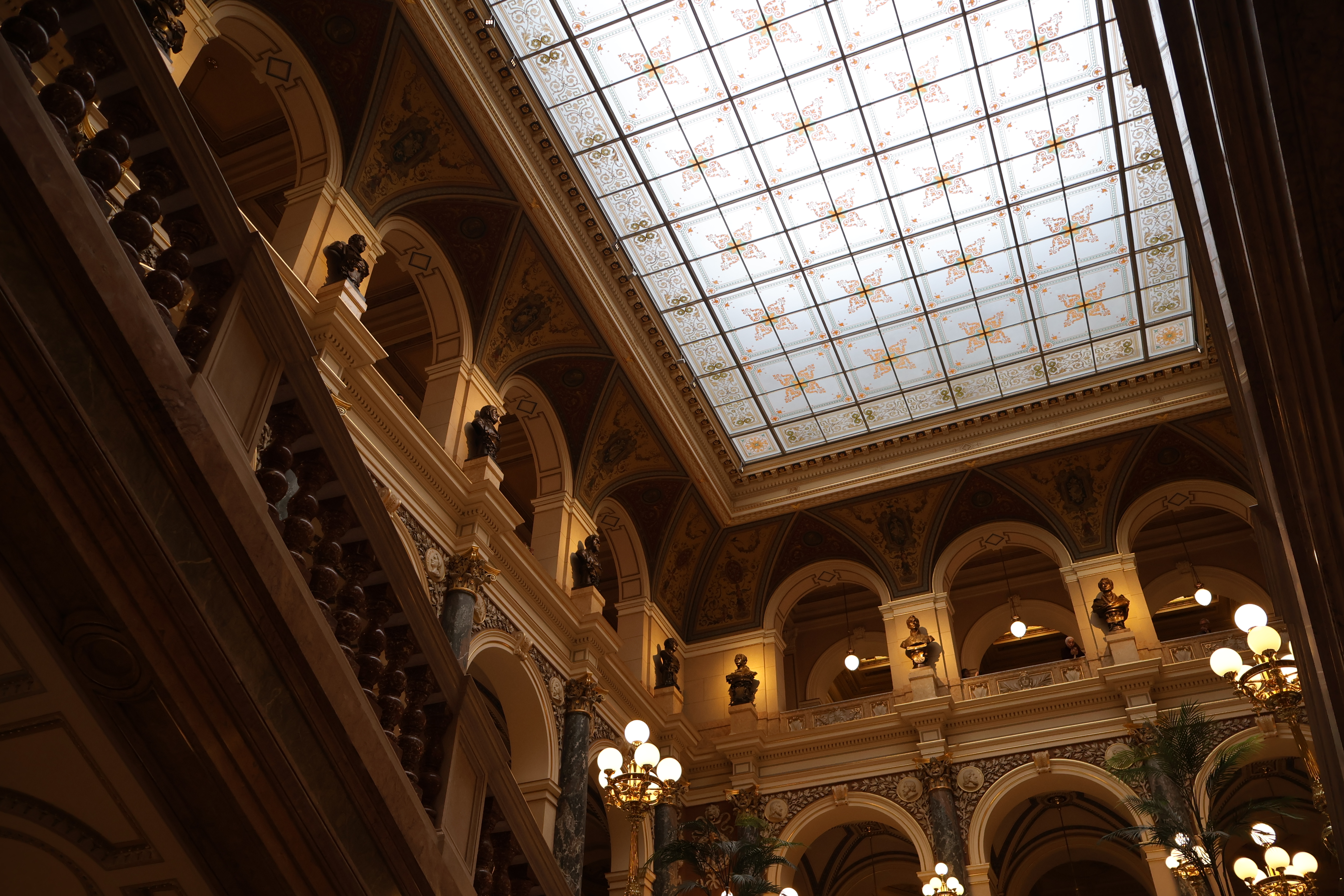 The beautiful architecture of the Prague National Museum