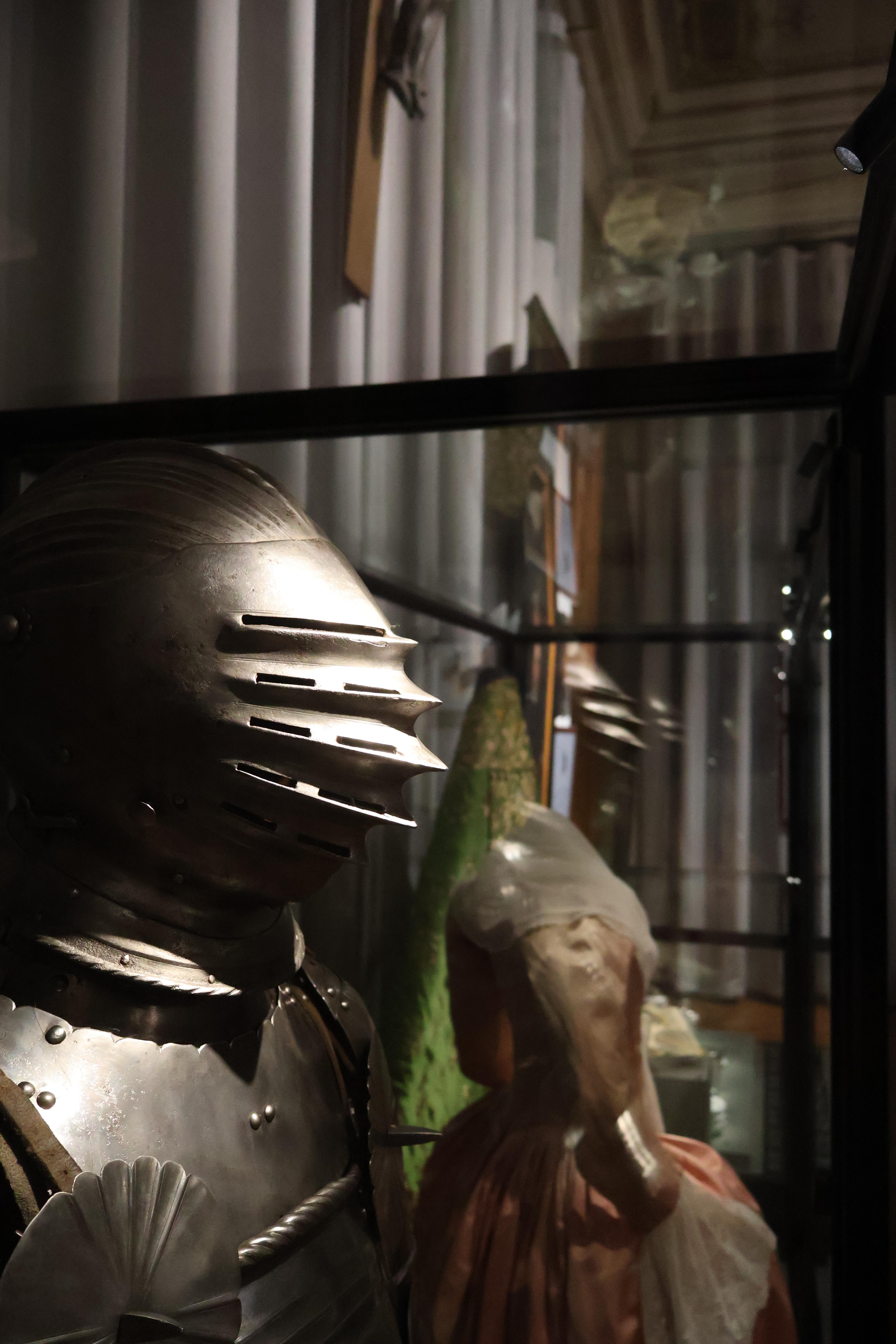 A knight in shining armor.